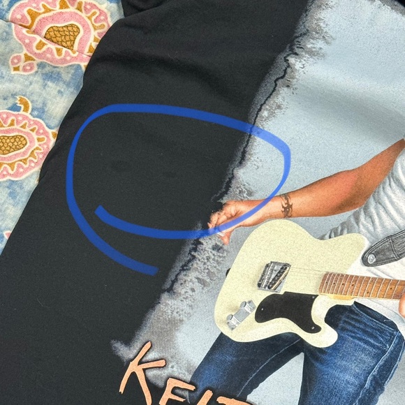 Gildan Keith Urban Get Closer 2011 World Tour Black Cotton T-shirt Large - Picture 6 of 8